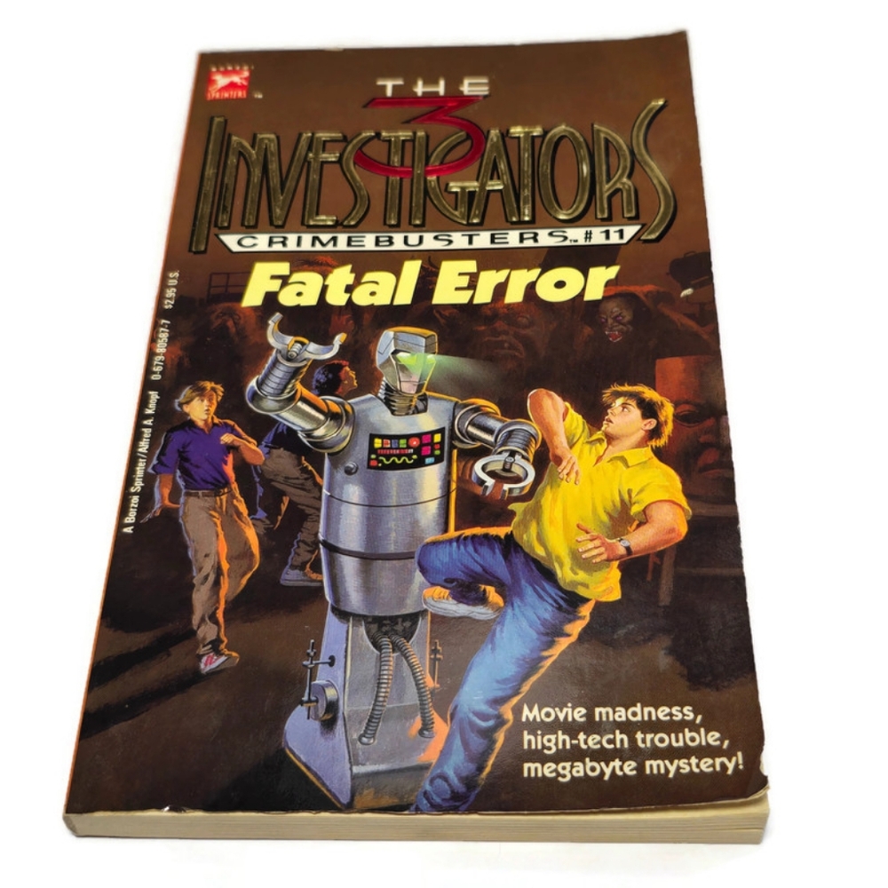 Fatal Error (The Three Investigators, Crimebusters #11) By G. H. Stone